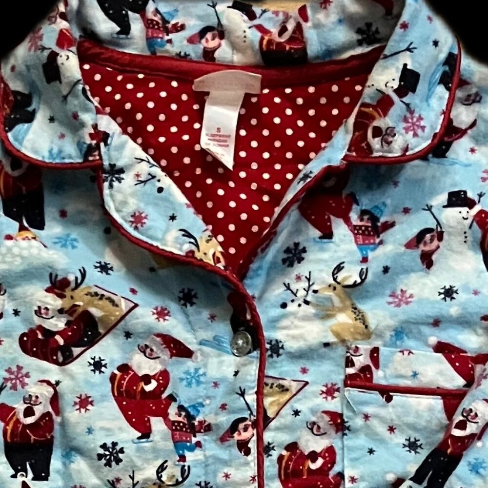 Christmas  Flannel Pajamas Size Small